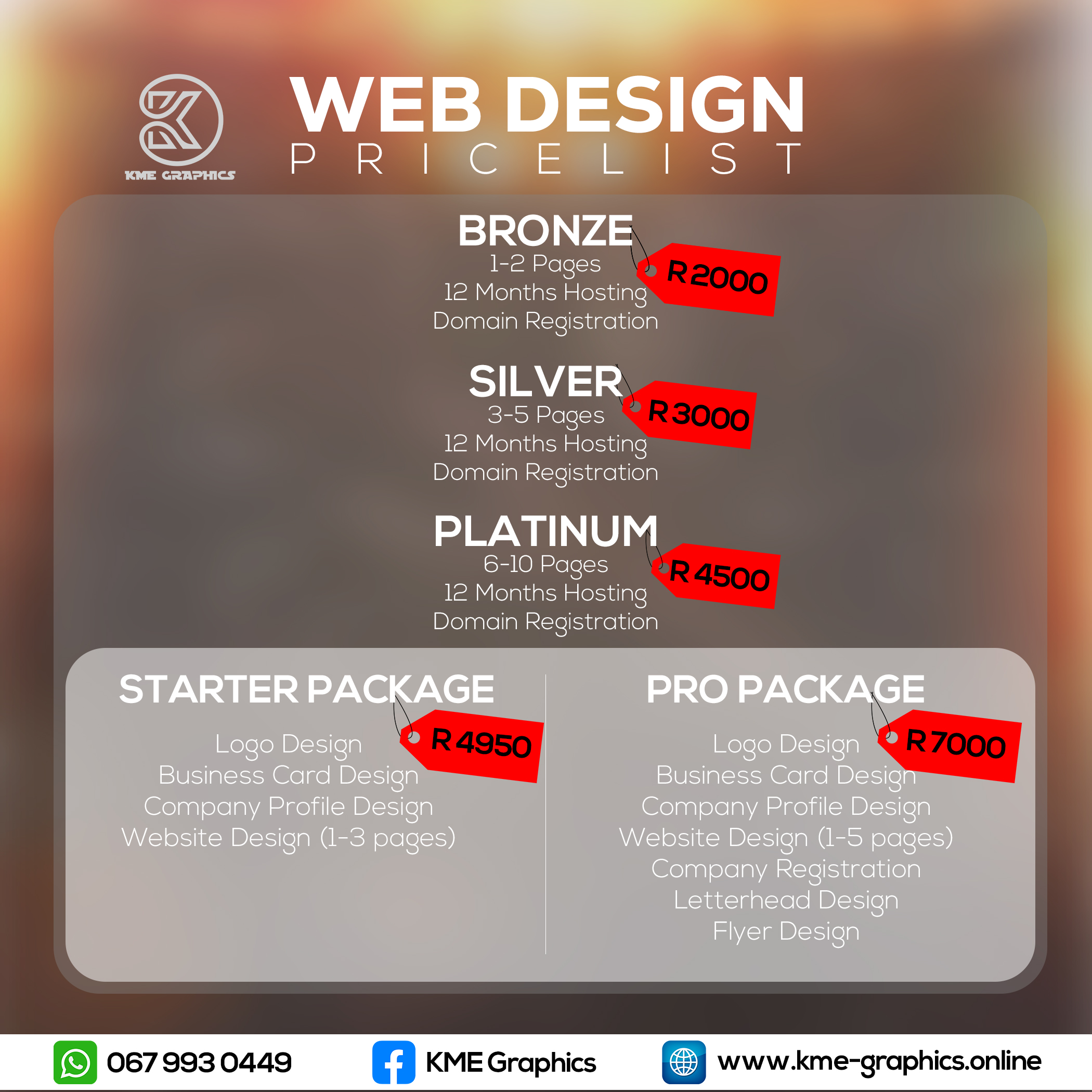 Web Design Packages